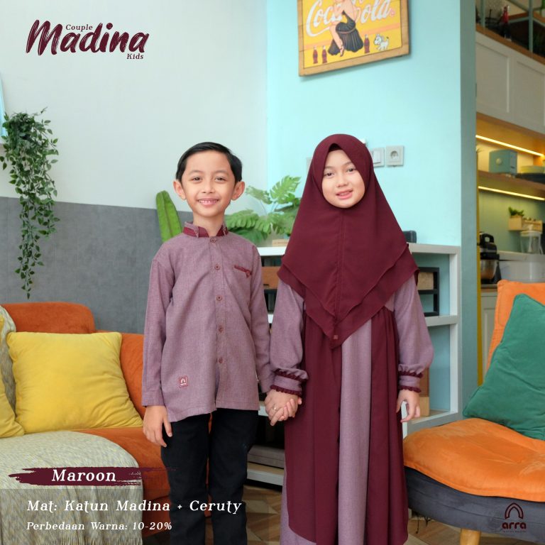Couple Kids Maroon