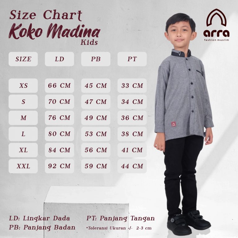 Size Chart Koko Kids
