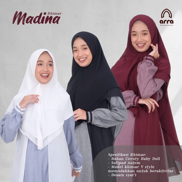 Spesifikasi Khimar Madina