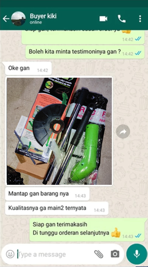 testi rumput 2
